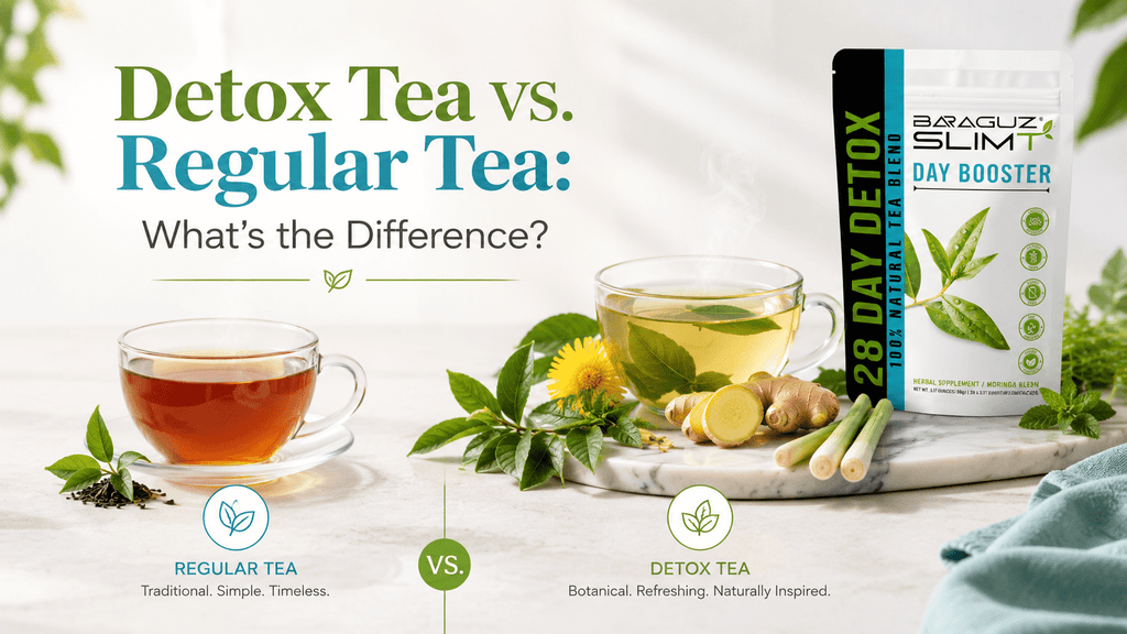 Detox Tea vs. Regular Tea: What’s the Difference? - Baraguz
