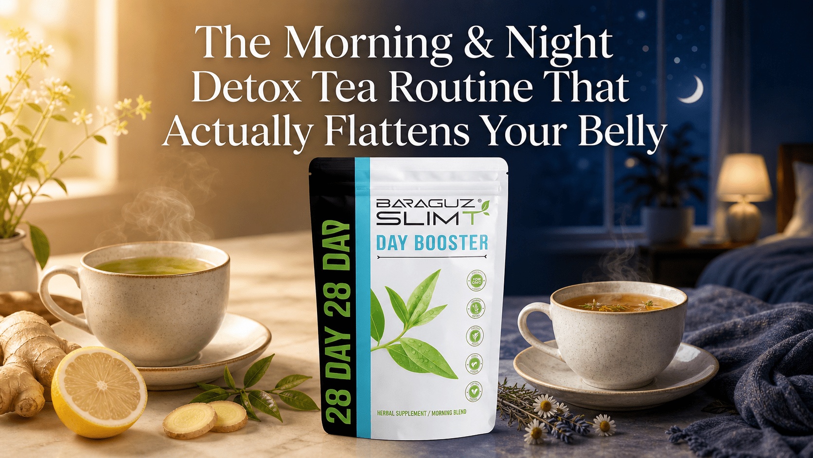 The Morning & Night Detox Tea Routine That Actually Flattens Your Belly - Baraguz
