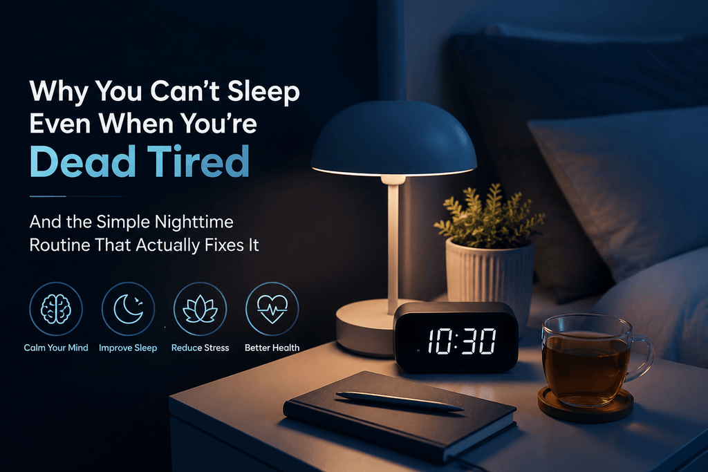 Why You Can't Sleep Even When You're Dead Tired And the Simple Nighttime Routine That Actually Fixes It - Baraguz