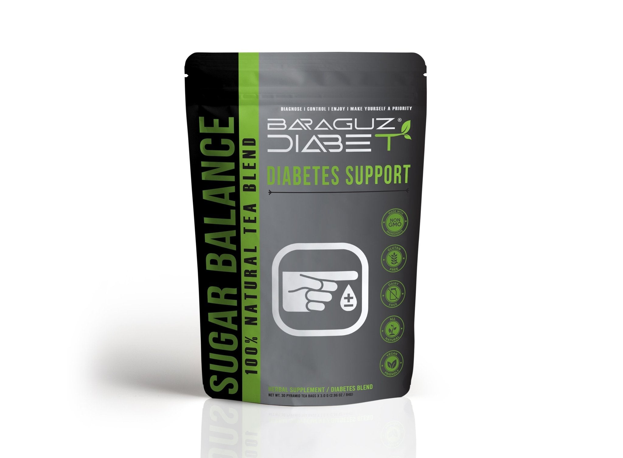 Baraguz DiabeT - Diabetes Support / Sugar Balance Tea (30 Servings) - AVAILABLE NOW - Baraguz