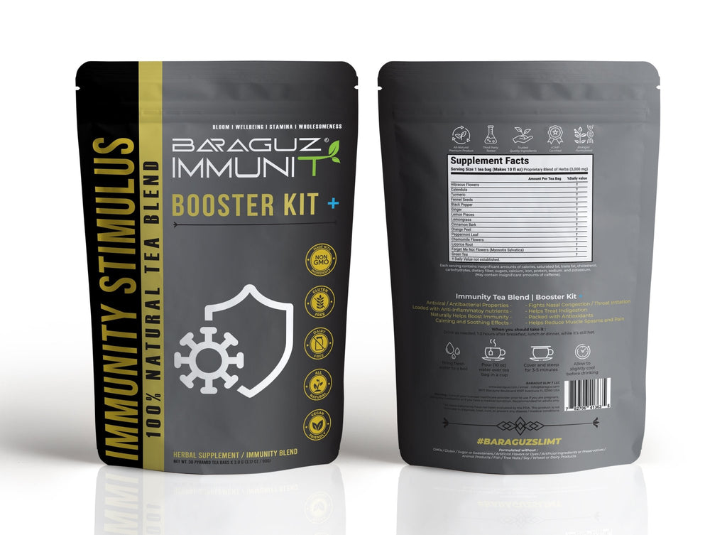 Baraguz ImmuniT - Immunity Stimulus / Booster Kit Tea (30 Servings) - AVAILABLE NOW - Baraguz