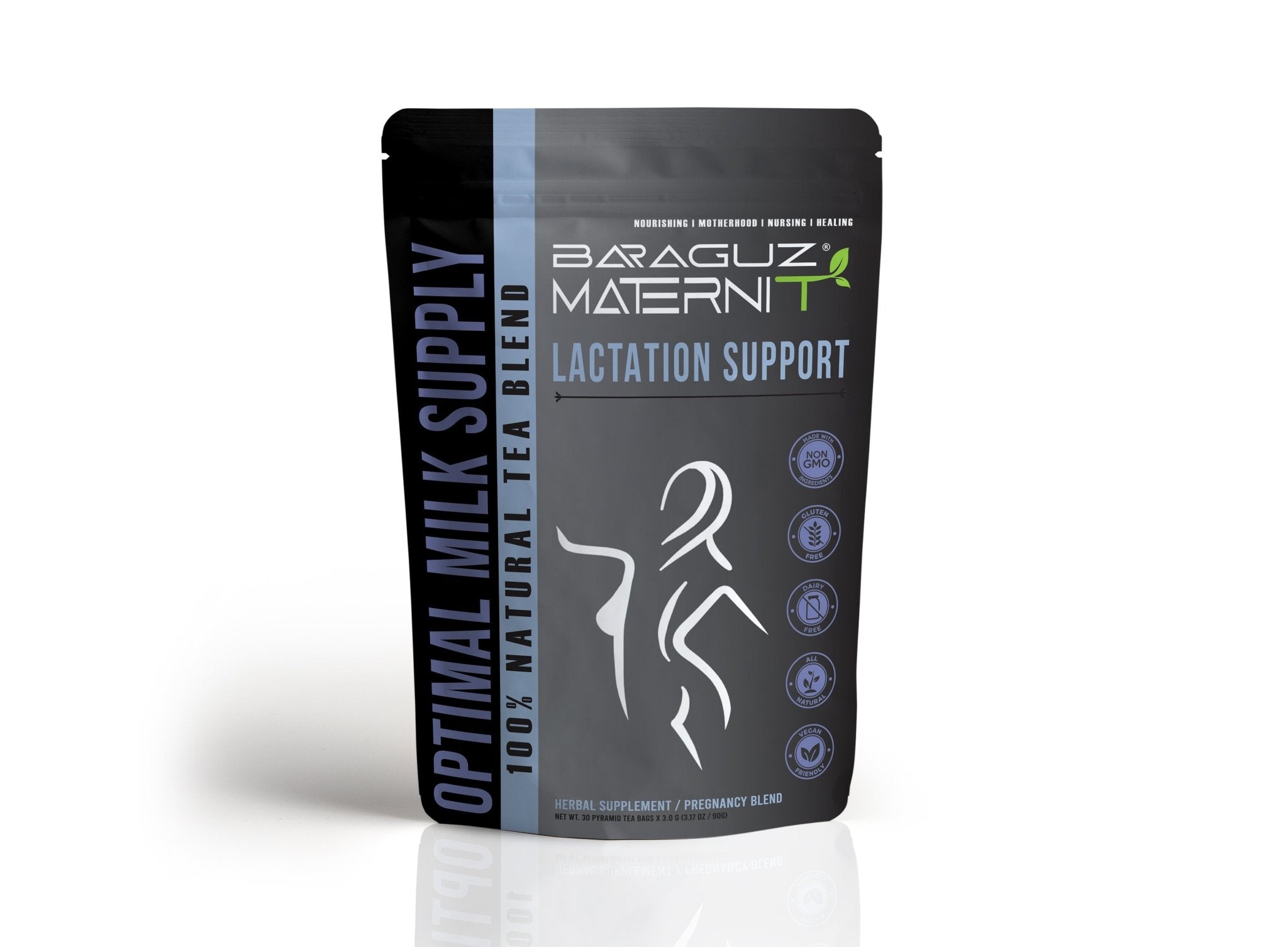 Baraguz MaterniT - Lactation Support / Optimal Milk Supply (30 Servings) - AVAILABLE NOW - Baraguz