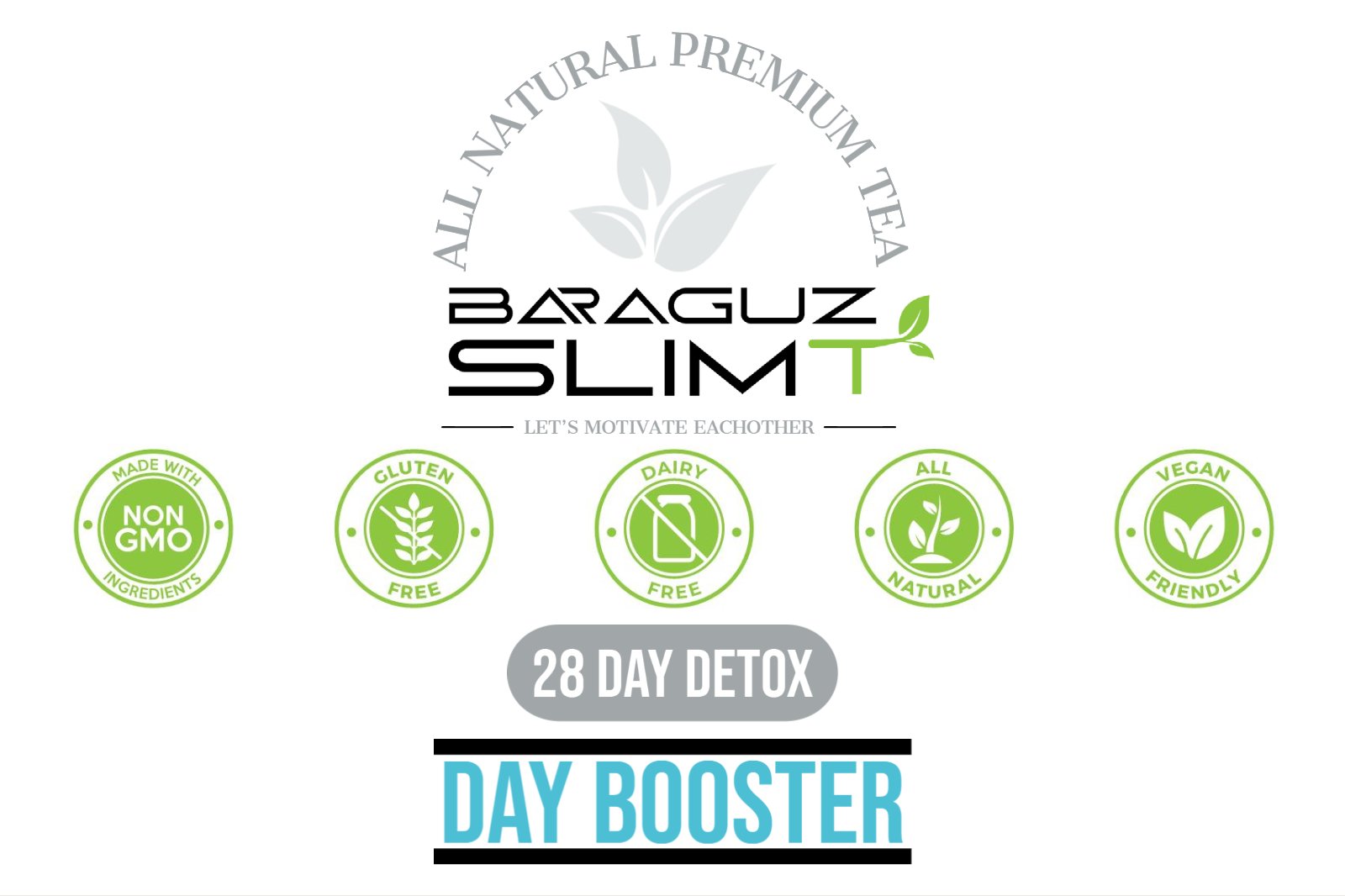 Baraguz SlimT Day Booster (28 Day Detox) - Baraguz