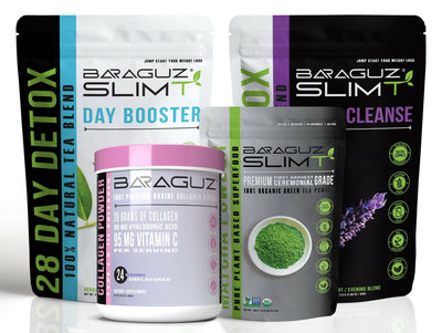 Baraguz SlimT Detox Trifecta - (The BOOSTED Karen Combo) WEIGHT LOSS PLUS