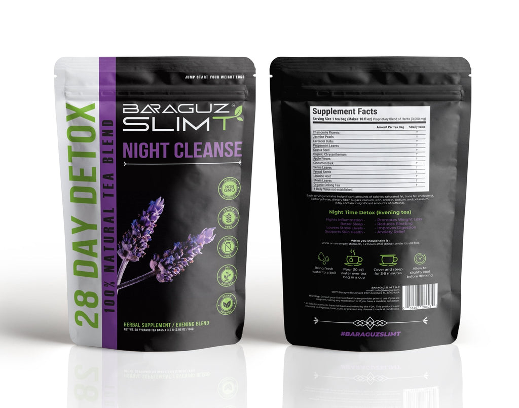 Baraguz SlimT Night Cleanse (28 day detox) - Baraguz