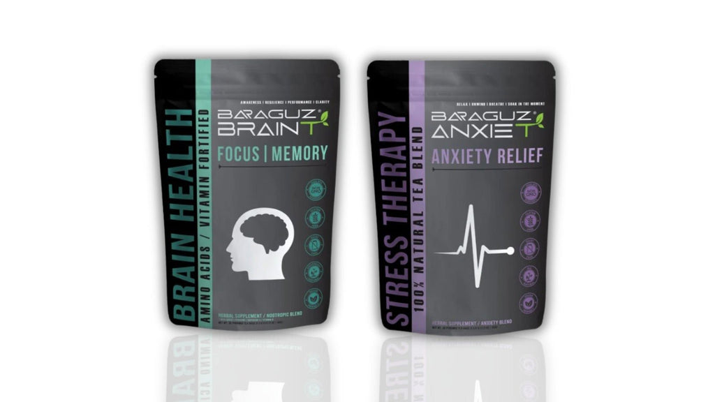Brain & Focus Tea Bundle - Cognitive Support & Mental Clarity - Baraguz