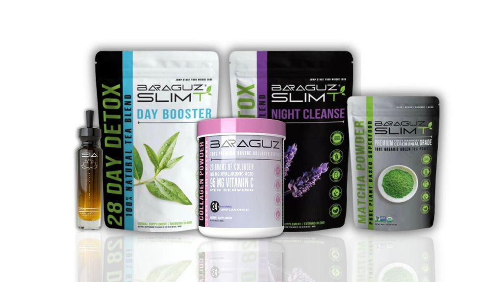 Postpartum Recovery & Wellness Bundle - Collagen, Hair Growth Oil, Focus & Detox - Baraguz