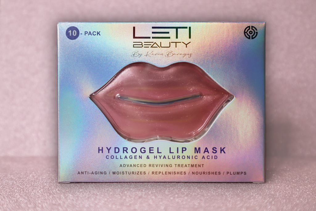 Hydrogel Lip Mask Collagen & Hyaluronic Acid Advanced Reviving Treatment - Pack of 10